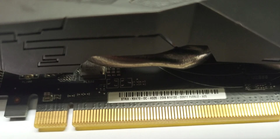 ASUS ROG STRIX Radeon RX 470 4GB OC Edition - Gaming - PCIe x16 Video Card - Image 2 of 4