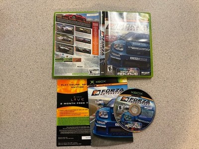 Xbox - Forza Motorsport Includes Xbox Live Arcade - Complete/CIB - Tested CLEAN
