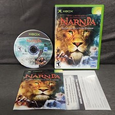 Narnia The Lion The Witch and The Wardrobe Xbox Video Game CIB