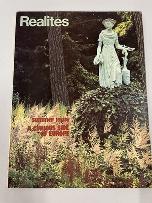 Realites Magazine August 1972 #261 Europe Gardens Boulez Brueghel Art