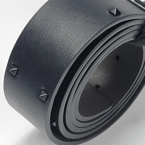 Guess Gürtel Herren XL 42-44 Schwarz Kunstleder Nieten Pyramide Schnalle Mode - Bild 1 von 12