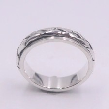 Echt 925 Sterling Silber Ring Herren Damen Qu...