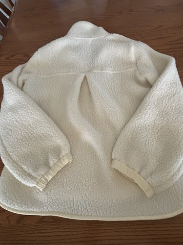 Madewell Sherpa Damen Pullover Gr. S Soft Ivory - Bild 2 von 10