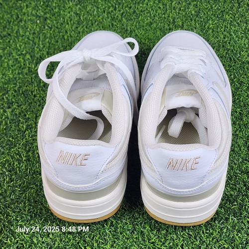 Nike Gamma Force Shoes Womens Size 6.5 White Athletic Lifestyle Leather Sneakers - Picture 5 of 7
