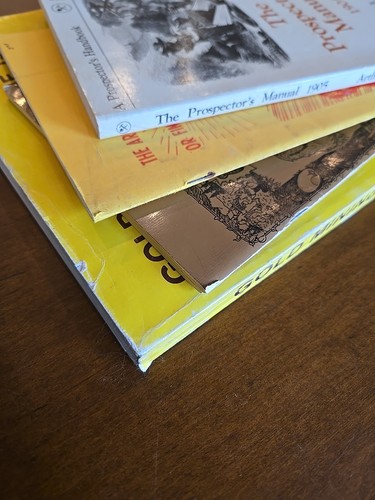 GOLD Vintage Lot 4 Prospecting Books Mining Manual Get Rich! Gold Not Included! - Picture 8 of 13