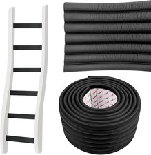 FMOACEN 6.6 FT Black Bunk Bed Ladder Pads PVC Soft Corner Protectors with Strong
