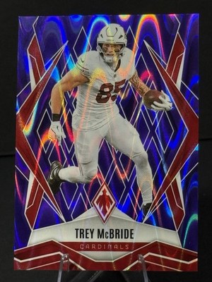 2025 Panini Phoenix - Trey McBride #80 Purple Seismic /49
