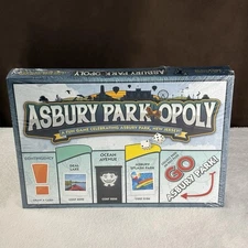 NEW & SEALED! Asbury Park-Opoly Asbury Park New Jersey City Monopoly Board Game
