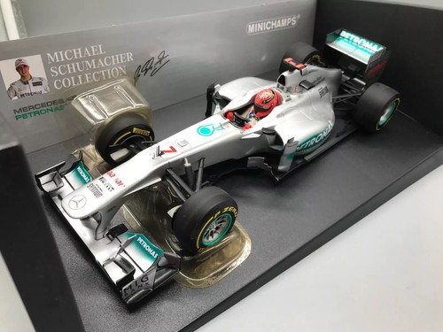 F1 MERCEDES AMG PETRONAS MICHAEL SCHUMACHER 2012 1/18 MINICHAMPS 110120077 - Picture 2 of 5