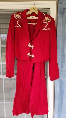 Vintage Tailored Western Wear by Lasso Women's Jacket and Pants -
