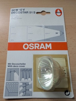 Osram Decostar 51 S Bicolor 44871 SP blau 12V 50W 38°