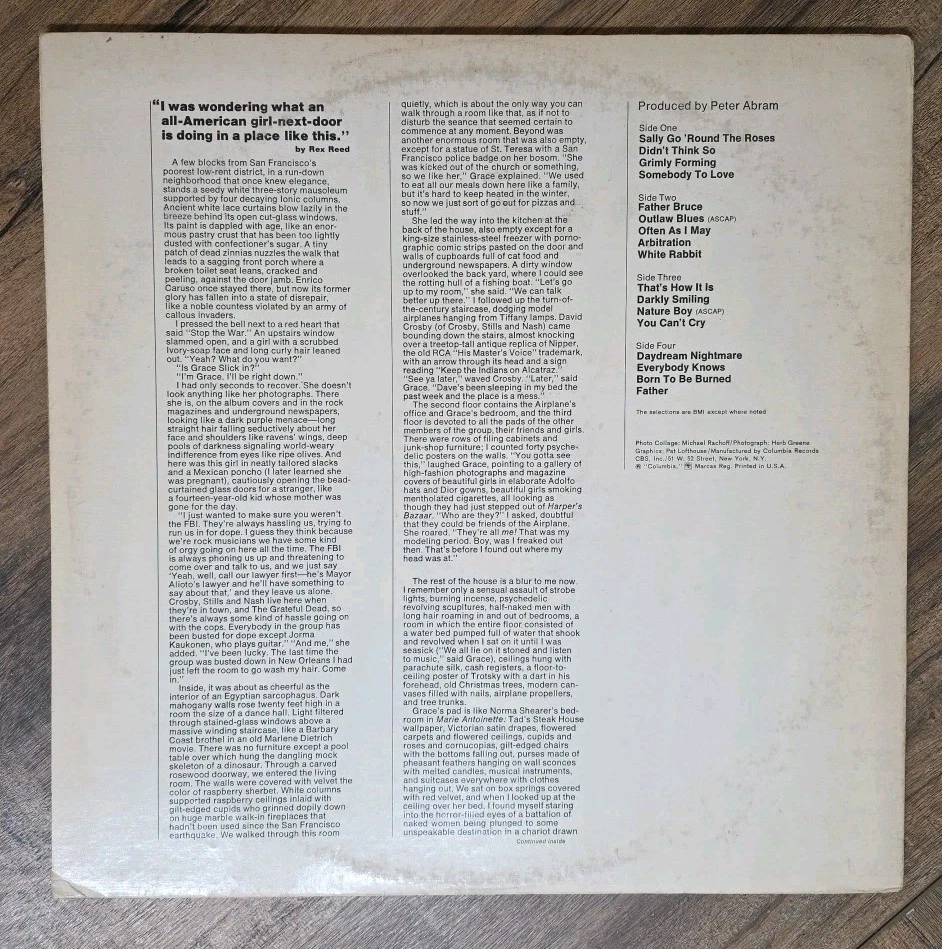 Grace Slick & The Great Society - Collector's Item Vinyl 2xLP 1971 G30459 VG+ Foto 3 de 4