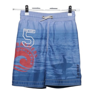 Gap Kids, Badeshorts, Größe: 122, Blau/Rot, Print, Jungen #D25