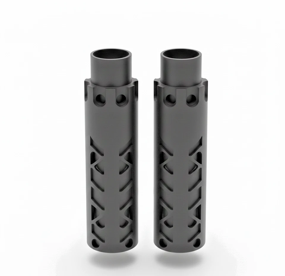 3DRELOADED Air Stripper And Baffle For Umarex Gauntlet 22 Caliber - Color Black - Set of 2