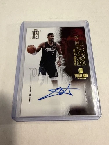 2025 Topps Signature Deandre Ayton Base (RAW)