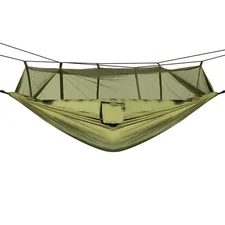 Double Hammock Maximum Weight Capacity 600 Pounds Equipped With Mosquito Net