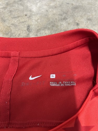 Nike United States USA Dry Fit Jersey Red Stars Size X Large - Afbeelding 2 van 4