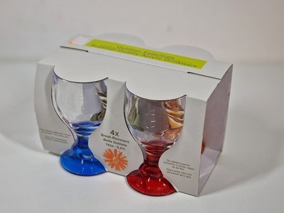 Flamefield Party Trinkglas-Set, Acryl, 4-telig Camping Outdoor Glas Set B-WARE!