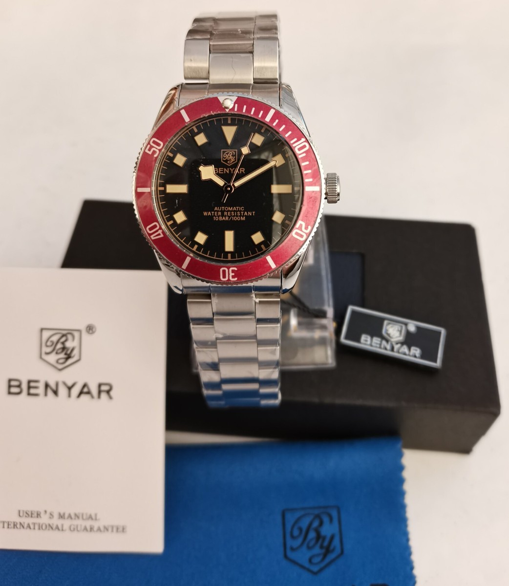 Black Dark Red Watch Rado Captain Cook Men's Red Gradient Dial - Main Image