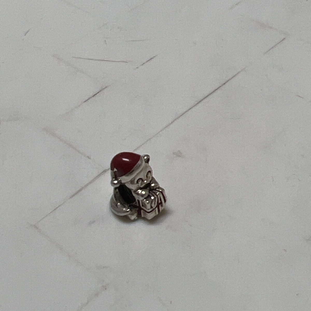 New Authentic Pandora Charm Christmas Kitten Charm