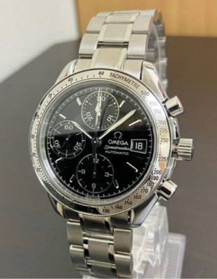 OMEGA Speedmaster 3513.50 Datum Chronograph Automatik Herrenuhr schneller Ver...