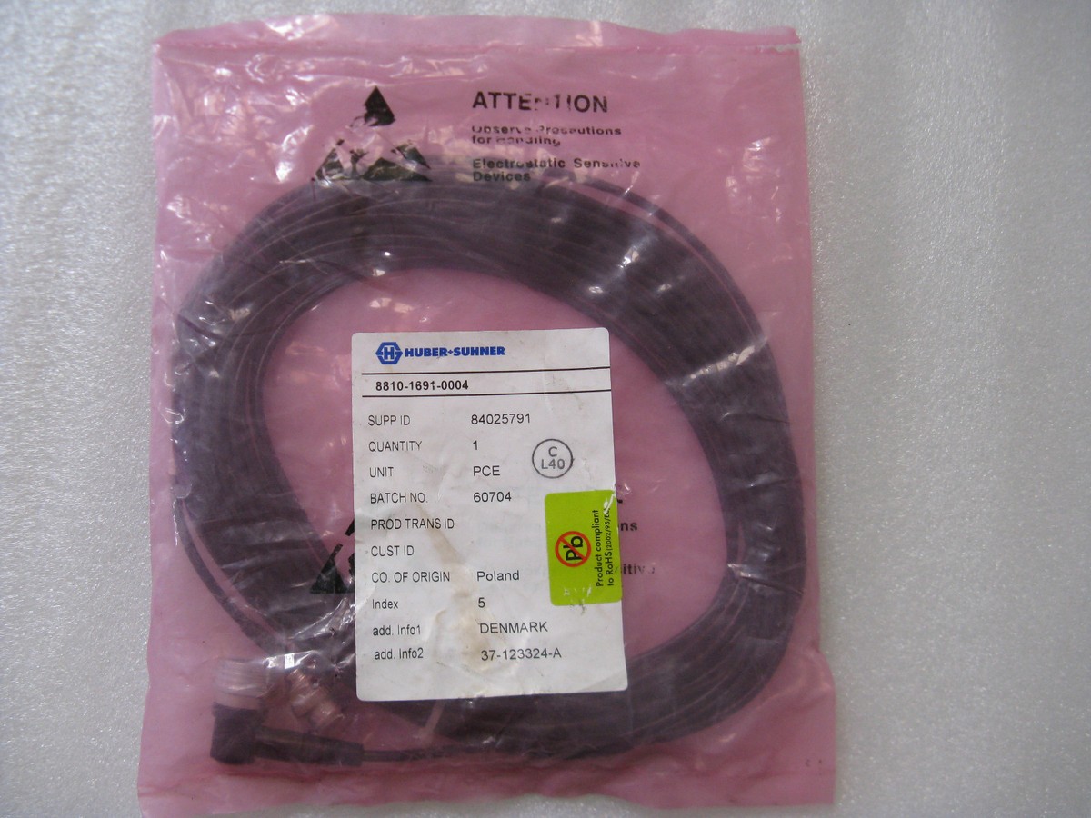 HUBER+SUHNER Connect Cable 8810-1691-0004 84025791 | eBay