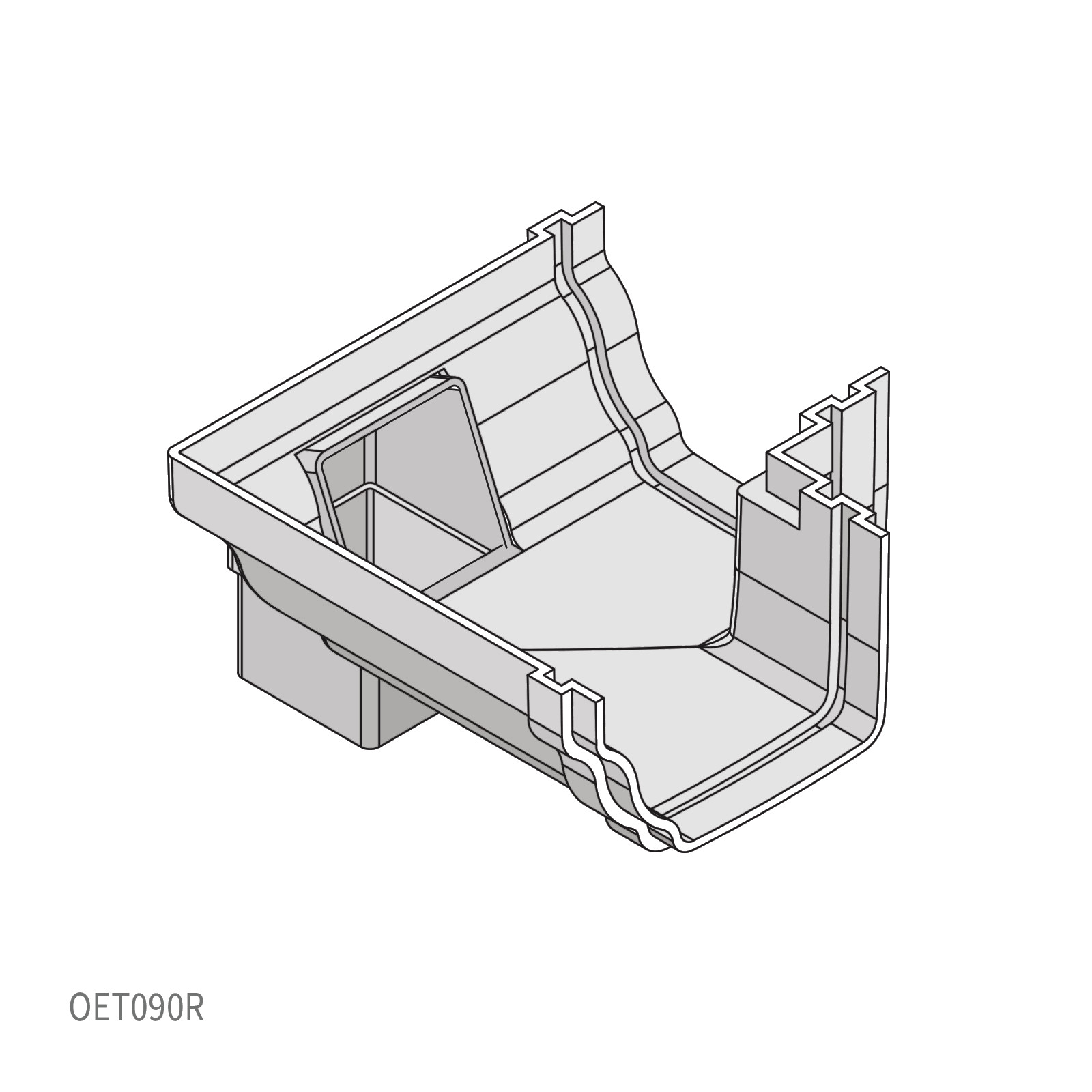 Marley Classic Conservatory Gutter Plastic Ogee Profile Ultraframe uPVC Roof