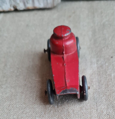 Ancien Jouet Voiture Chars Tank Premiere Guerre En Tole