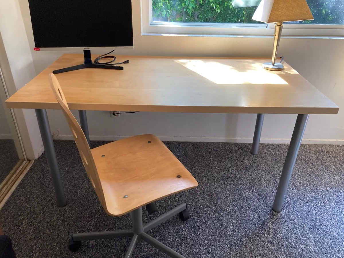 Ikea Galant Natural Color Large Sturdy Desk