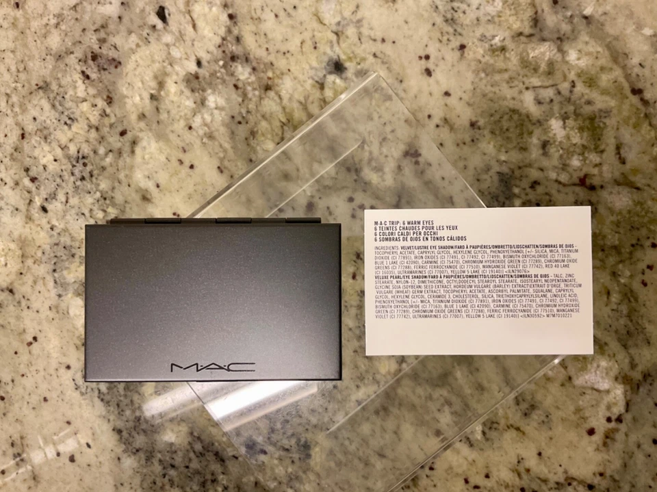 Paleta MAC Trip 6 ojos cálidos nueva en caja auténtica edición limitada Foto 4 de 4