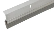 randall v-62 bottom entry door sweep mill finish 3ft gap up to 3/4 inch