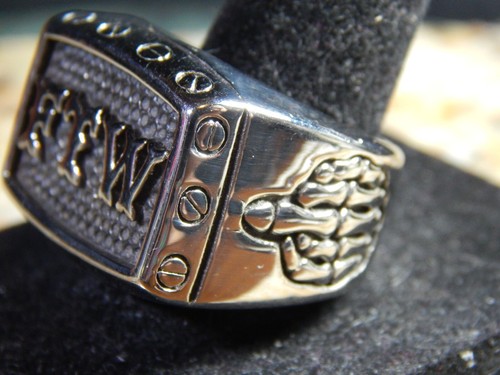 Men's NEW Ring Stainless-Steel 'I am not proud of this ring' Size 10.75, 26 gram - Picture 9 of 10