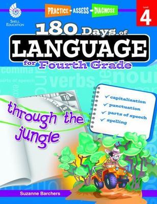 180 Days: Reading, Vocabulary/Language for 4th Grade Practice Workbook for Class