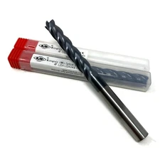 2pcs 1/2x3x6" X-long length solid Carbide End Mills Tialn coated 1006-TN-12L600