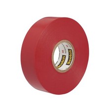 Scotch  Vinyl Color Coding Electrical Tape 35, 1/2 in x 20 ft, Red