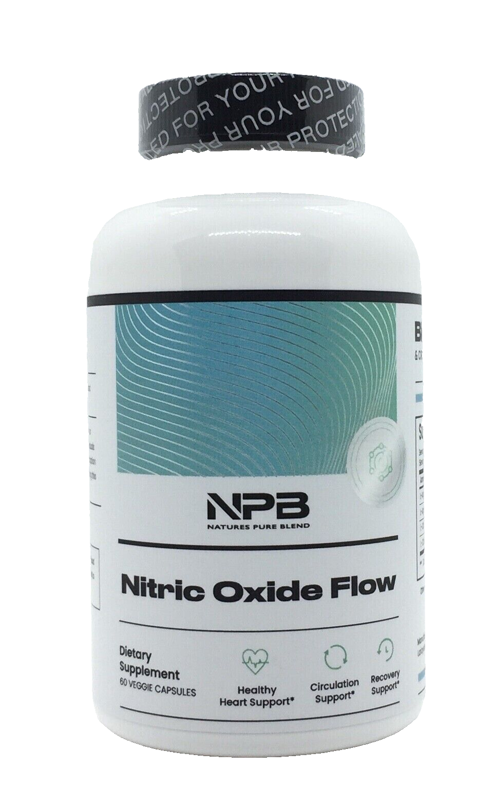 Natures Pure Blend Nitric Oxide Flow Blood Pressure Support Improve
