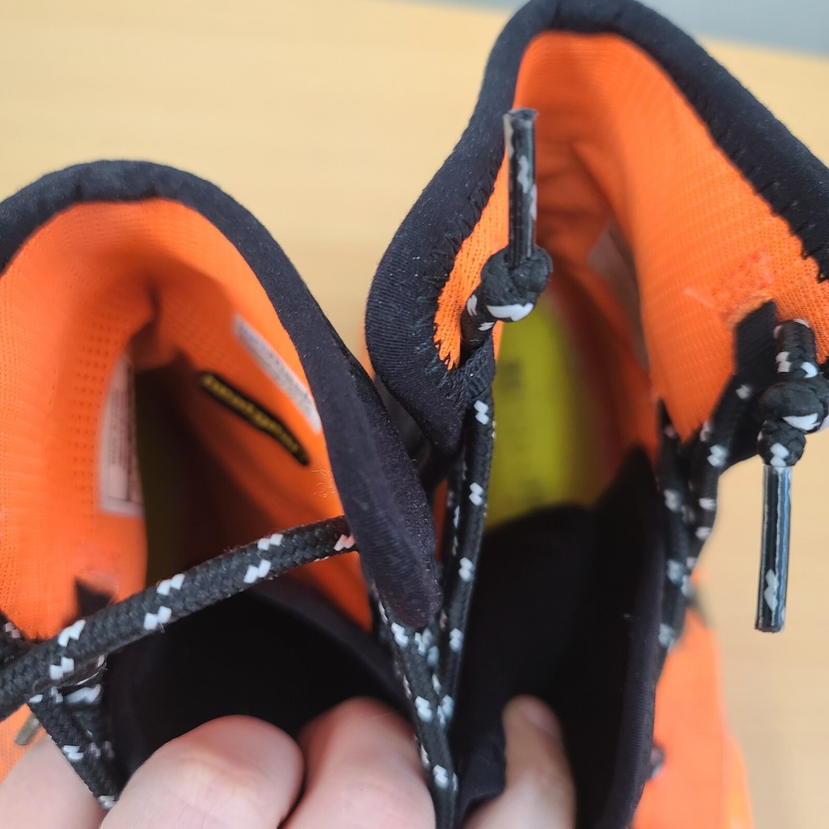 Under Armour FTHR Shield TRC Storm Mens Size 12 Orange‎ Black Trail Running Shoe Under Armour HOVR Phantom 3 SE Storm Men main image 4