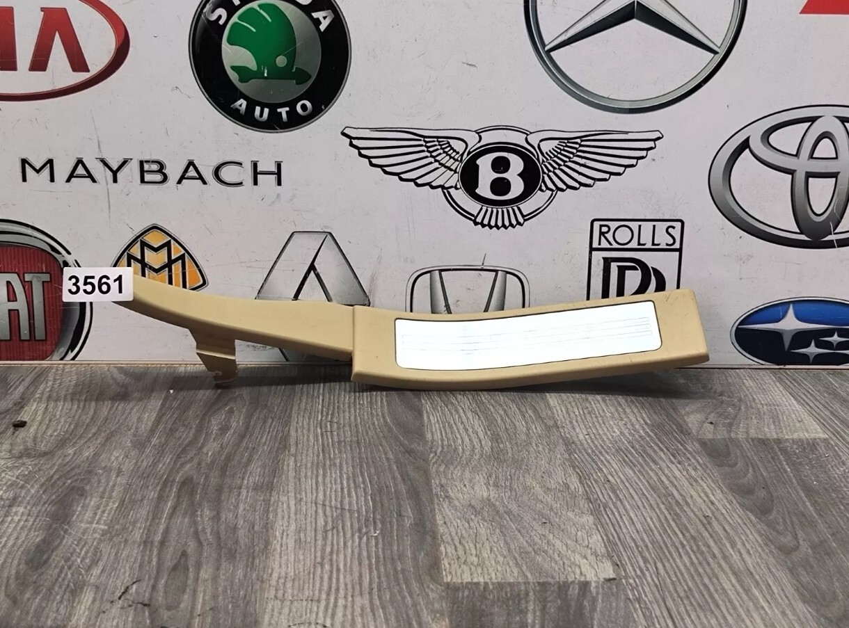 JAGUAR XF 2013 REAR RIGHT DOOR STEP SILL PANEL COVER CREAM SEL AF 8X23-F13244-AG