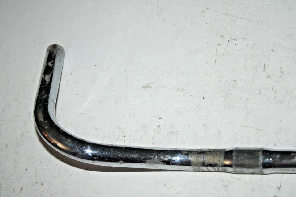 Manillar Cruiser Vintage 25,4 mm 51 cm Ancho 3" Elevación Tour Híbrido Acero Envío EE. UU. Foto 3 de 4