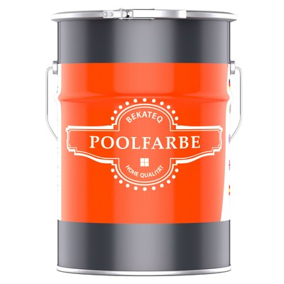 Poolfarbe Poolbeschichtung Schwimmbadfarbe CHLORKAUTSCHUK Pool Farbe LS-400