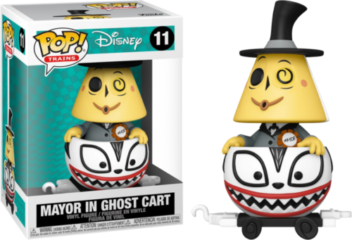 Funko Nightmare Before Christmas: Mayor In Ghost Cart Pop! Vinyl - Multicolour - Image 2