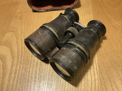 Unusual Old Binoculars Marine Theatre Campagne ,Baker London - Picture 20 of 24