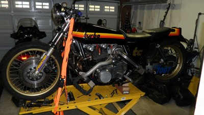 1978 Kawasaki Racing Drag Bike Kz1000 With Z1r Body 1105 Cc Turbo Charged Ebay