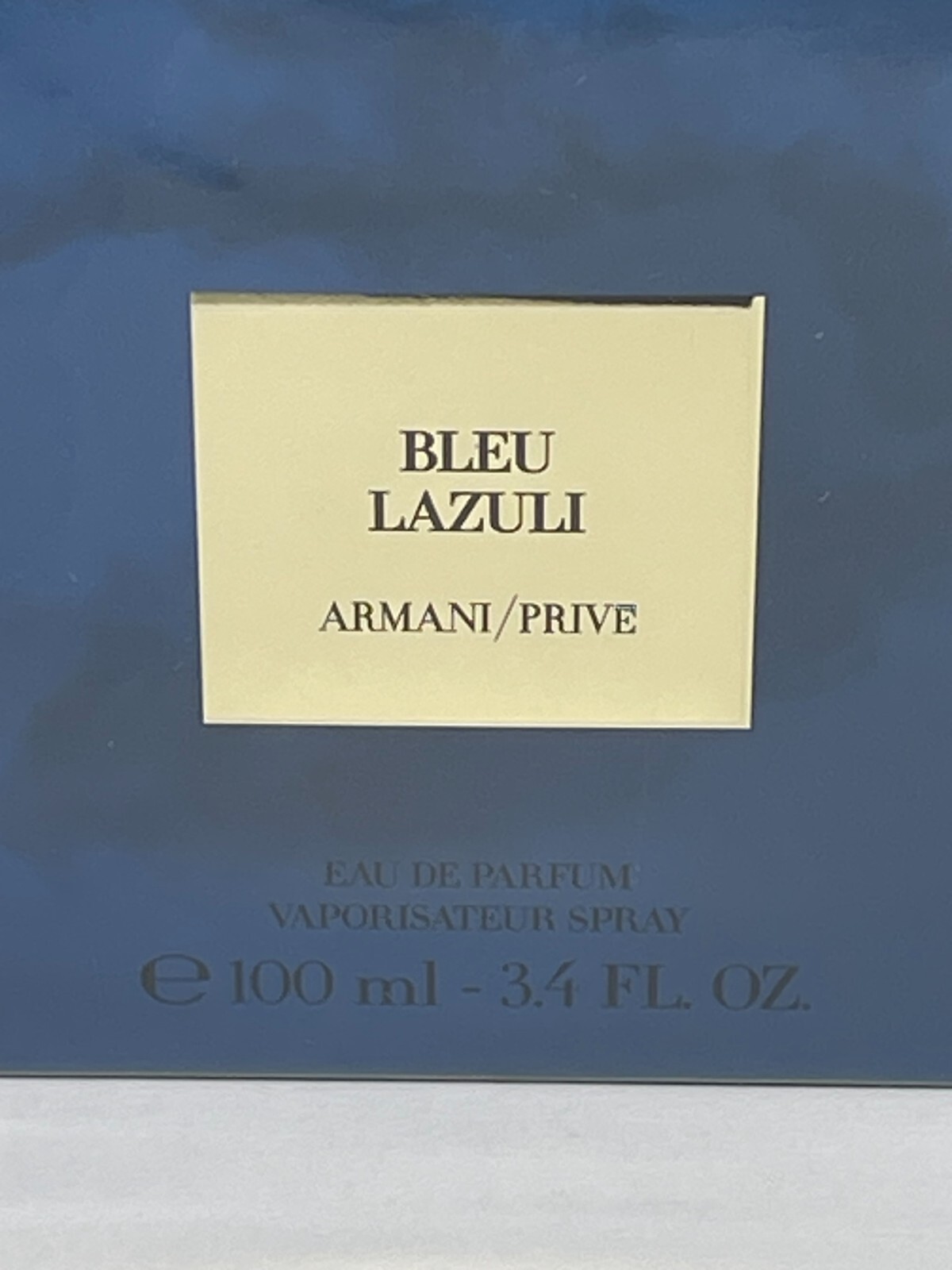 Armani Prive Bleu Lazuli Eau De Parfum 100ml / 3.4oz NEW IN