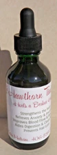 Hawthorne Berry Tincture~ Strengthens Heart & BP, Relieves Insomnia & Calms Body