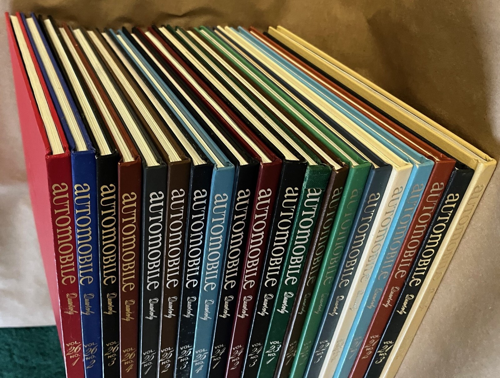 Automobile Quarterly books Full Set collection vol 1 to Vol 52 all