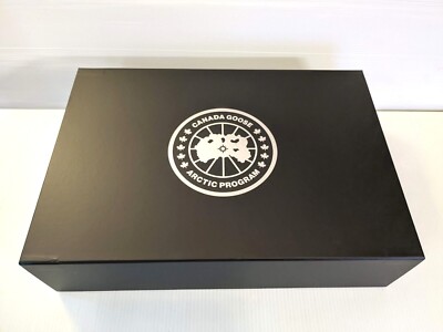 Canada Goose Snow Boot Box Black Box with Silver Logo Canada Goose main image 2