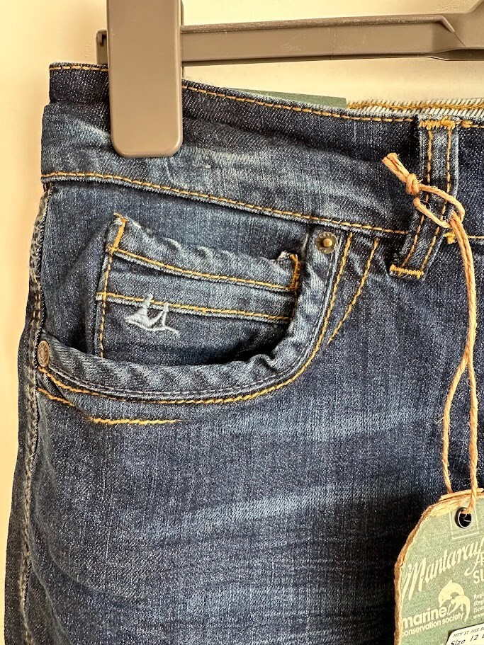 Mantaray Womens St Ives Denim Jeans Blue Bootcut UK 12 Long Debenhams