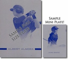 JAIRO BERAS 2012 Rize MINI Rookie Printing Press Plate RC 1/1