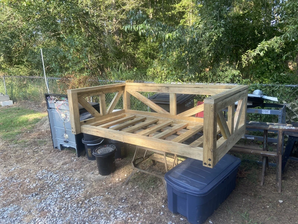 Columpio de cama tratado Foto 2 de 3